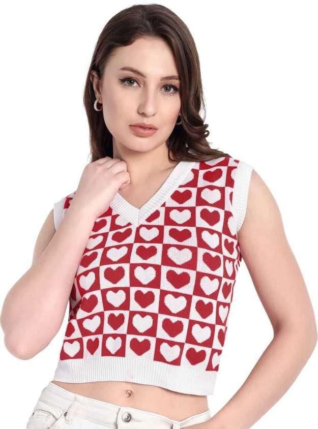 Muskan Knitwear Women's Half Cotton Sweater, 100% Cotton-picture-26