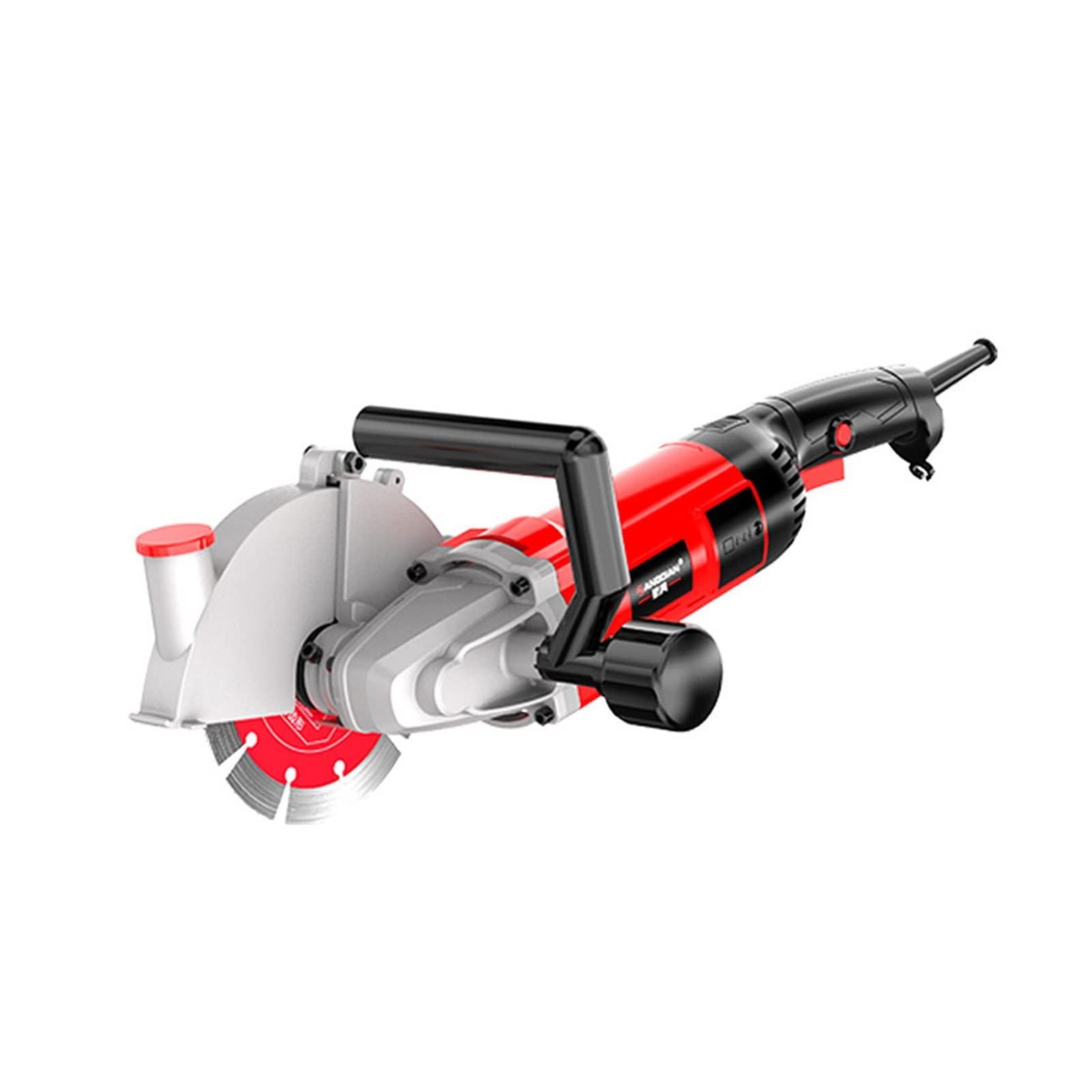Rsgxlfqzvak One Color Wall Cutting Machine, 3200W Electric Wall Chaser Groove Cutting Machine Slotting Machine Steel Concrete Cutting