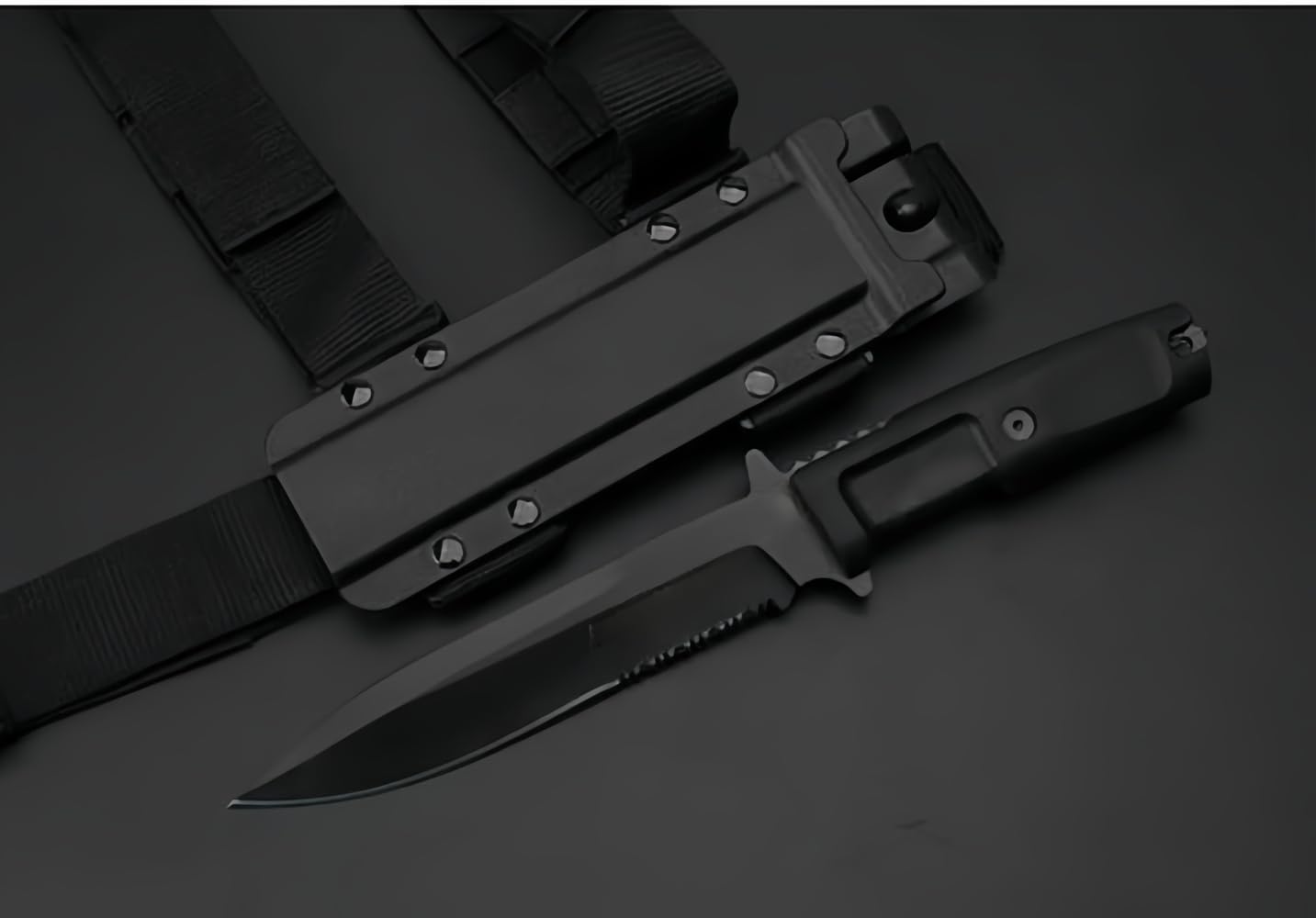FARDEER Knife Cuchillo de Herramienta para Acampar al Aire Libre KJ4 Hoja forjada con precisión de, Herramienta de Camping para Pesca, Caza, Actividad Deportiva