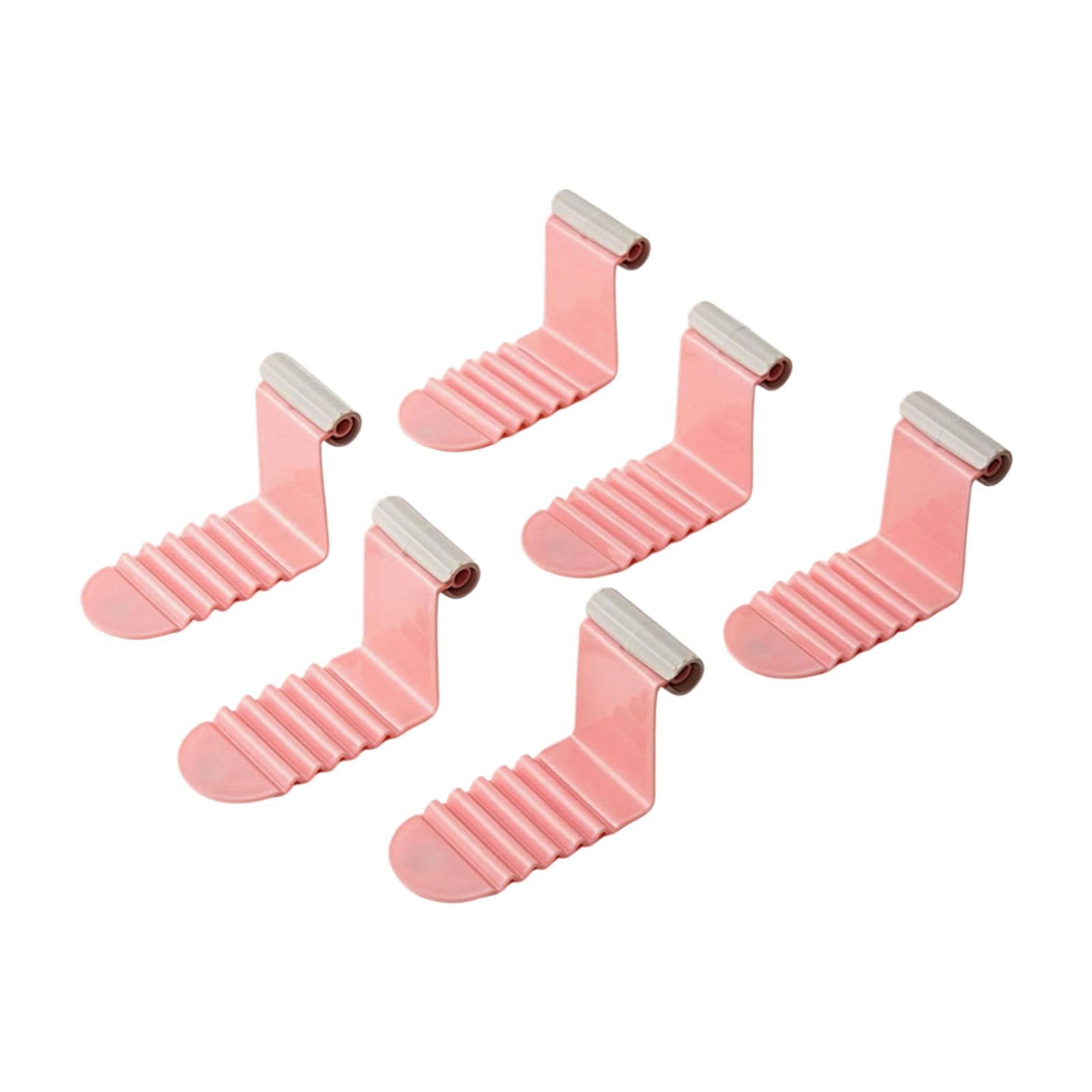 Jazuaiao Of 6 Stylish Bed Sheet Clip for Securely Holding Elasticized Sheet Place Without Damage Easy Installion Deisgns Bed Fasteners