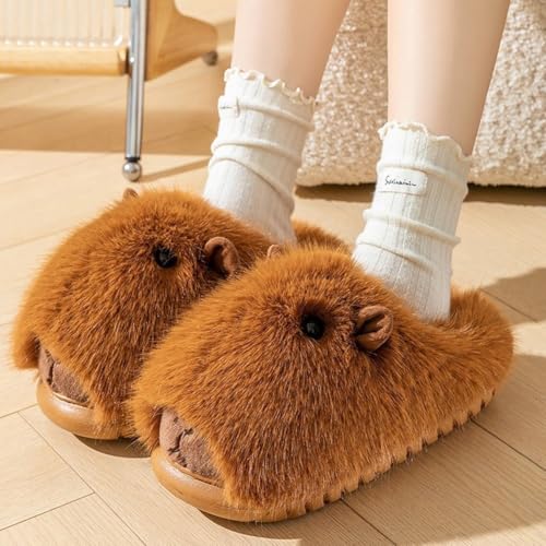 Pantoufles capybara douces pour une ambiance cocooning unique - 4