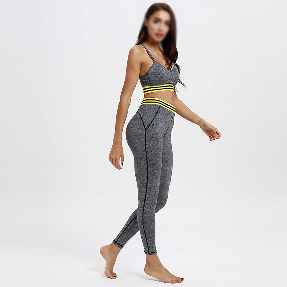 Seamless Yoga Set Women Fitness Clothing Top Sportswear Woman Gym Leggings Padded Push Up Strappy Sports Bra Sexy Sports Suits