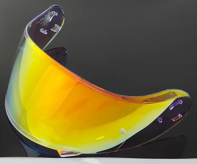Visière CNS-3 pour casque SHOEI Neotec 2 II teinte Revo Clear Red de rechange pour moto