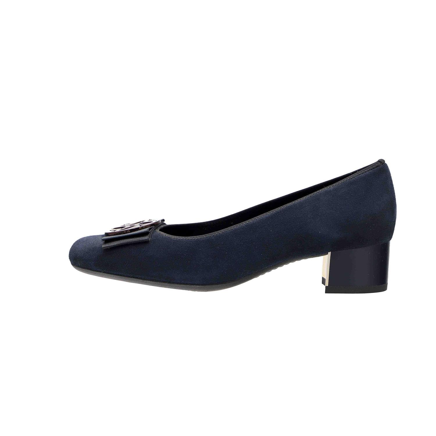 ARA Women's Nizza 2.0 Pumps, Blue, 39 EU Wide, Blue, 7 UK