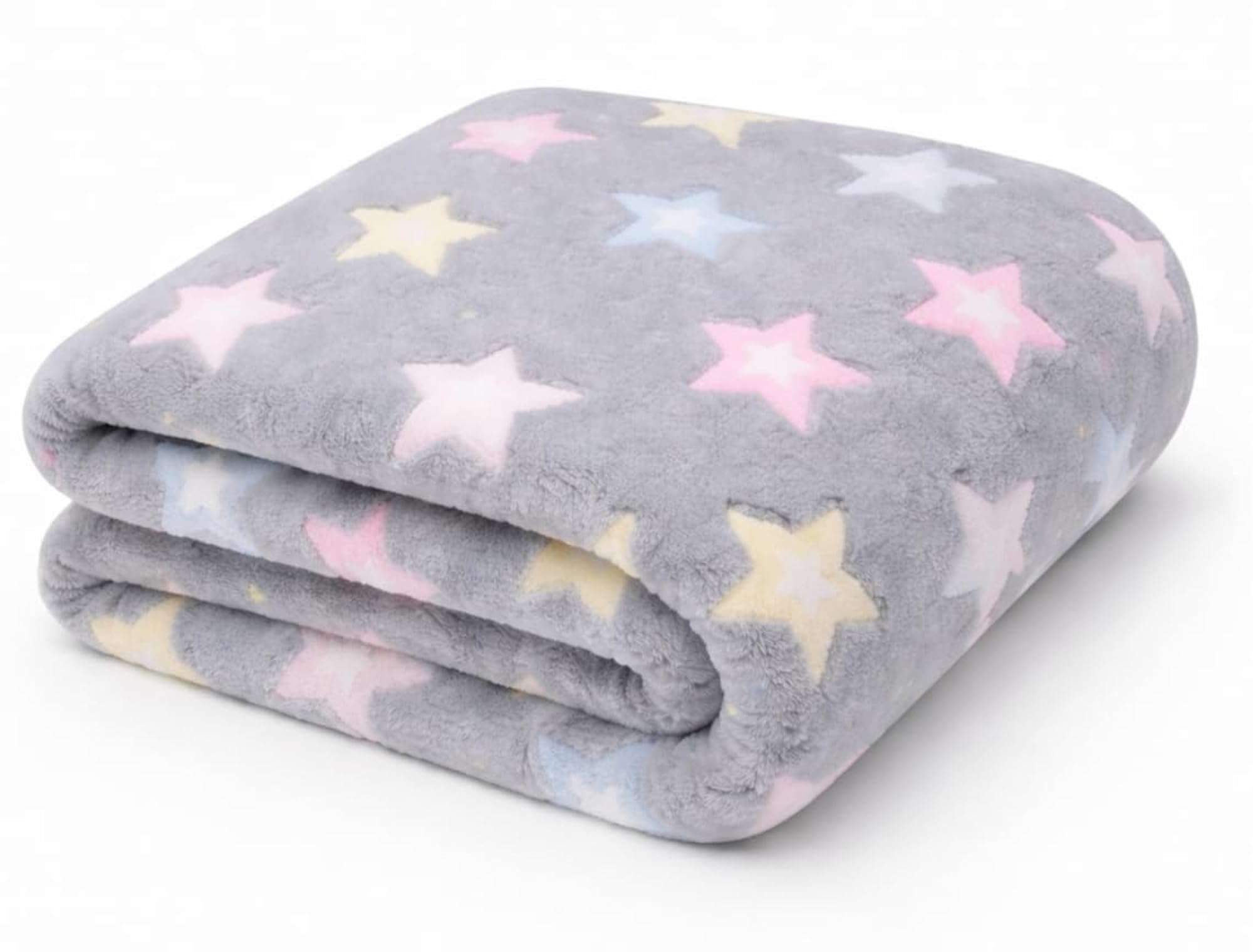 Luxury Soft Baby Blanket, Premium Fleece Swaddle Wrap