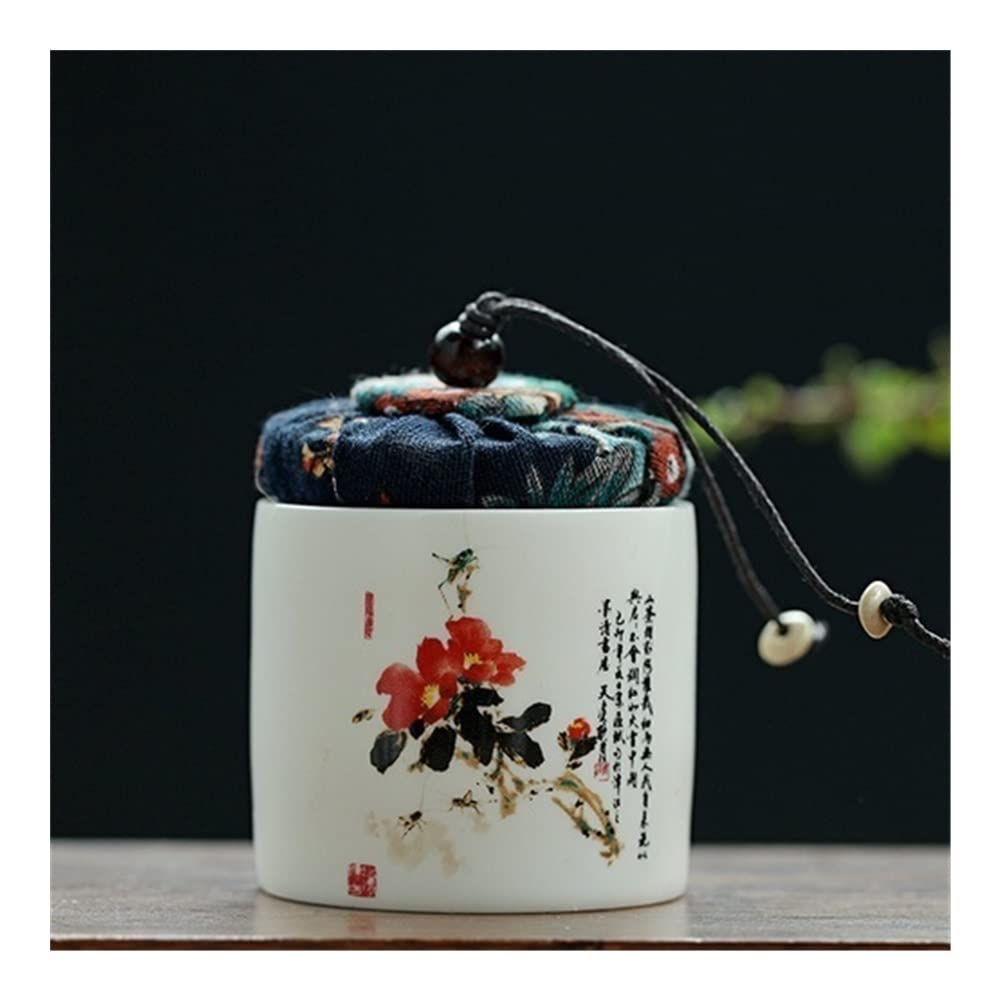Boîte à café en céramique chinoise, caddie à thé, ... - Grandado
