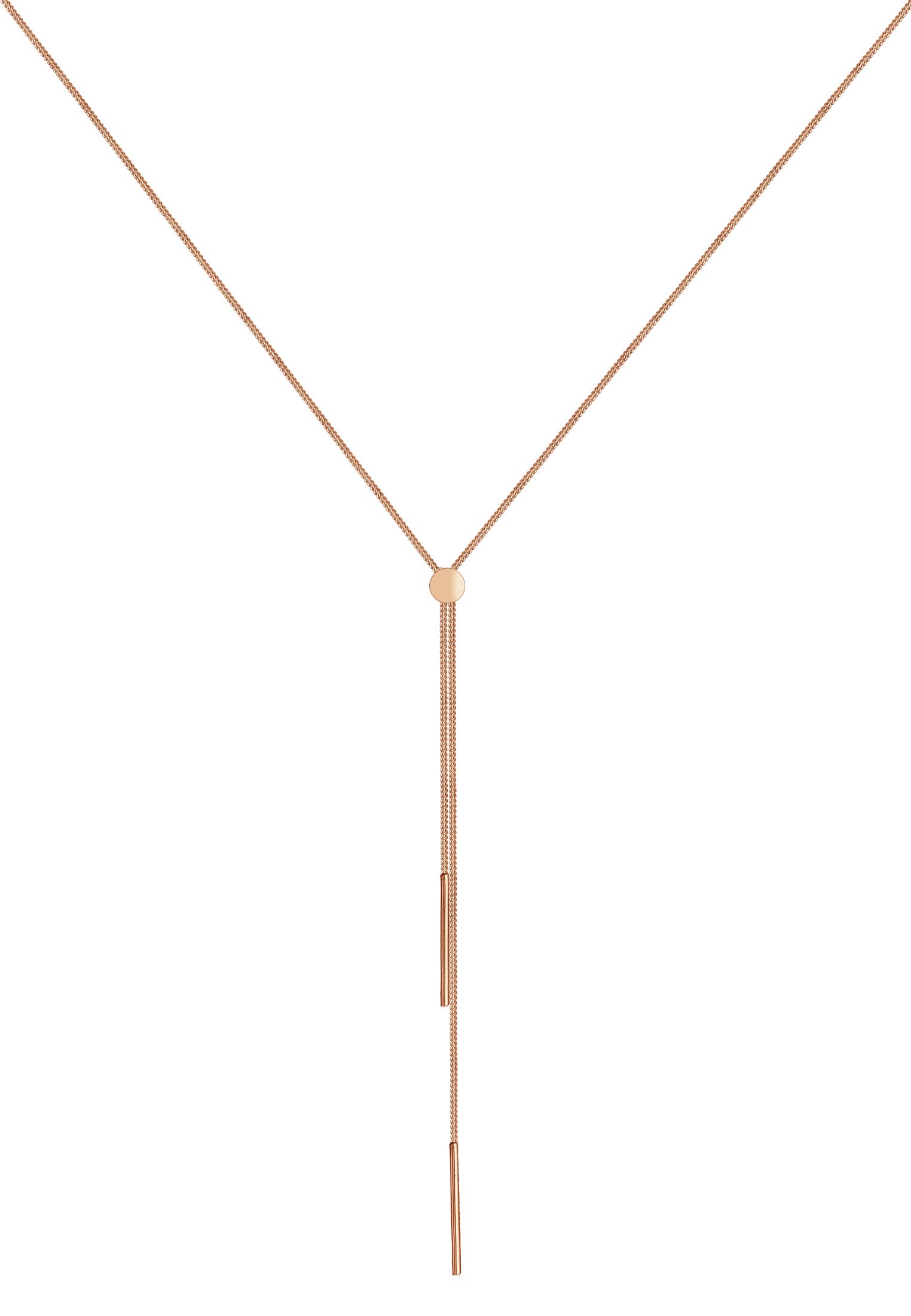 Elli Collana Donne Catena a Y Geo Bacchetta di Base Tendenza Blogger in Argento Sterlino 925
