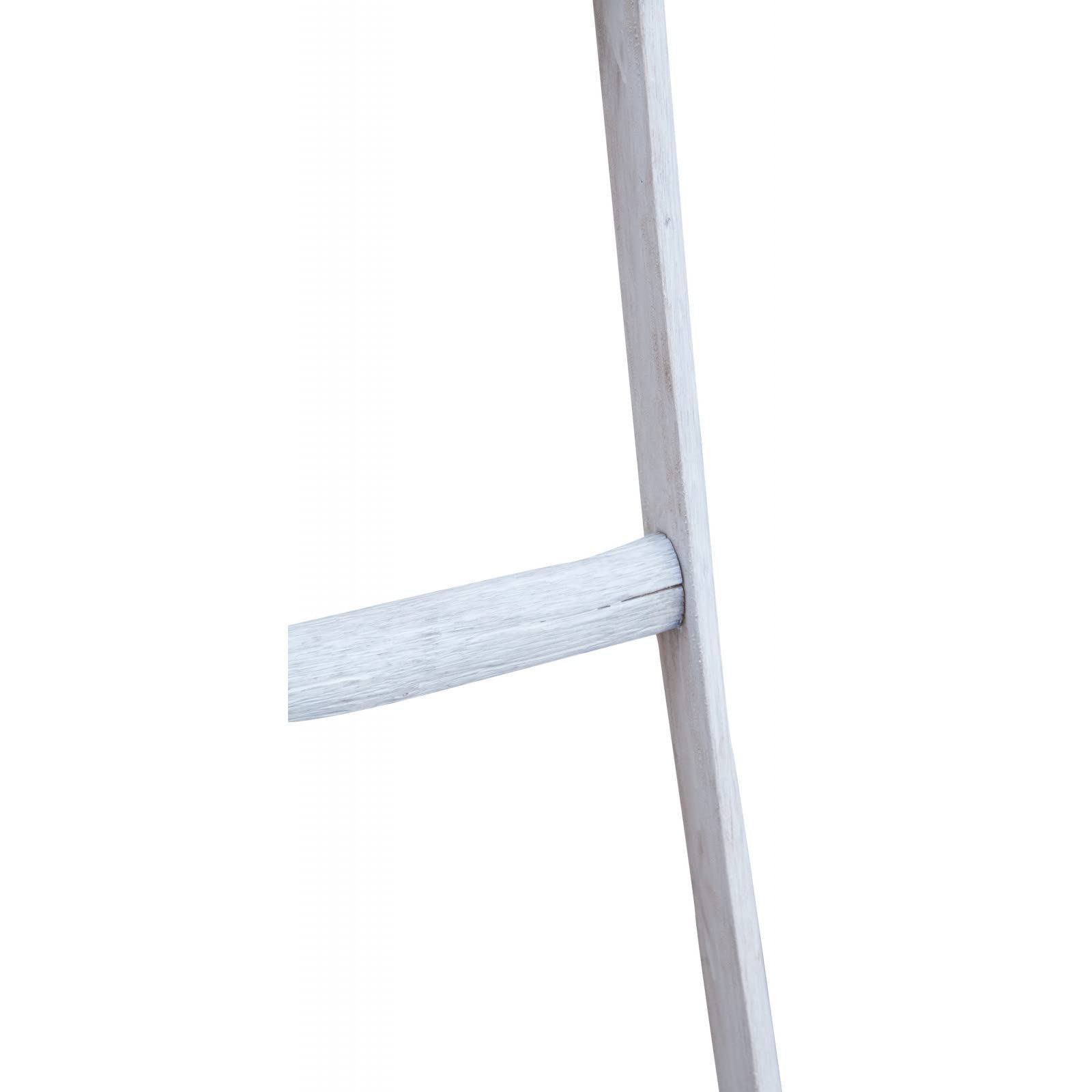 Biscottini Handtuchleiter Holz 150x5x40 cm | Handtuchhalter stehend Badezimmer und Schlafzimmer | Holzleiter deko (Nicht als Leiter verwendbar)