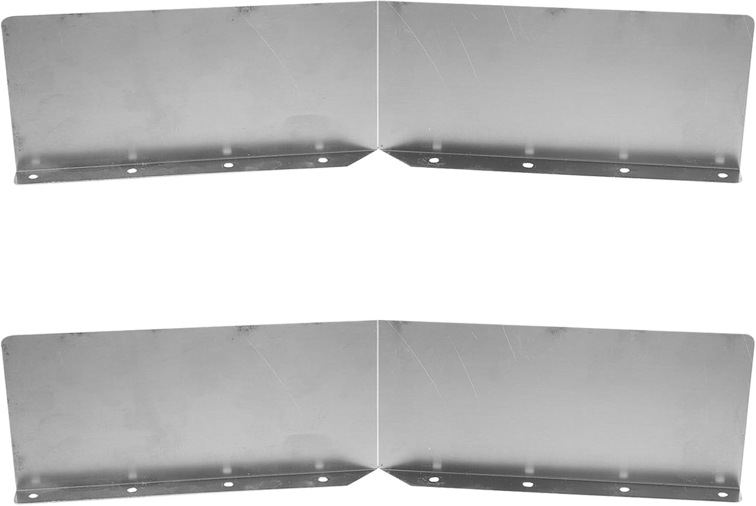 Roof Corner Rain Diverters and Gutter Splash Guards Bent Style 2pcs for Residential Roofs, Sturdy Roofing Gutter Rain Diverter Splash Protection
