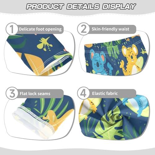 Toddler Girls Leggings Printed Yoga Pants Leggings Koala Fish for Kids3