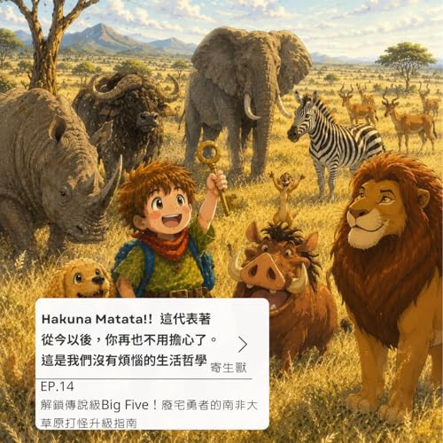 解鎖傳說級Big Five！廢宅勇者的南非大草原打怪升級指南