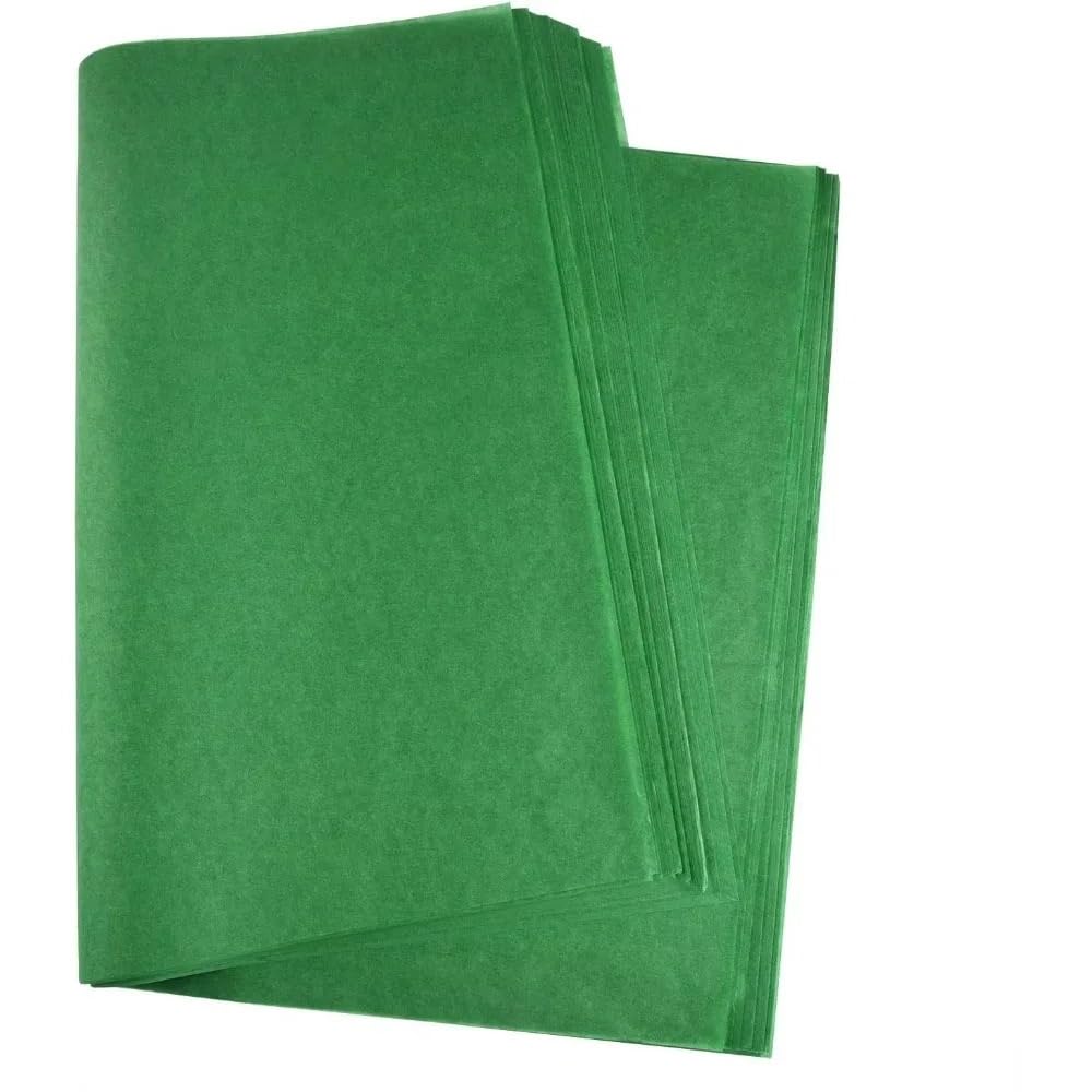 10 sztuk 50 * 66cm bibułka bukiet kwiatów pakowanie dla kwiaciarni ślub urodziny opakowanie na prezenty wystrój DIY rzemiosło(Green)