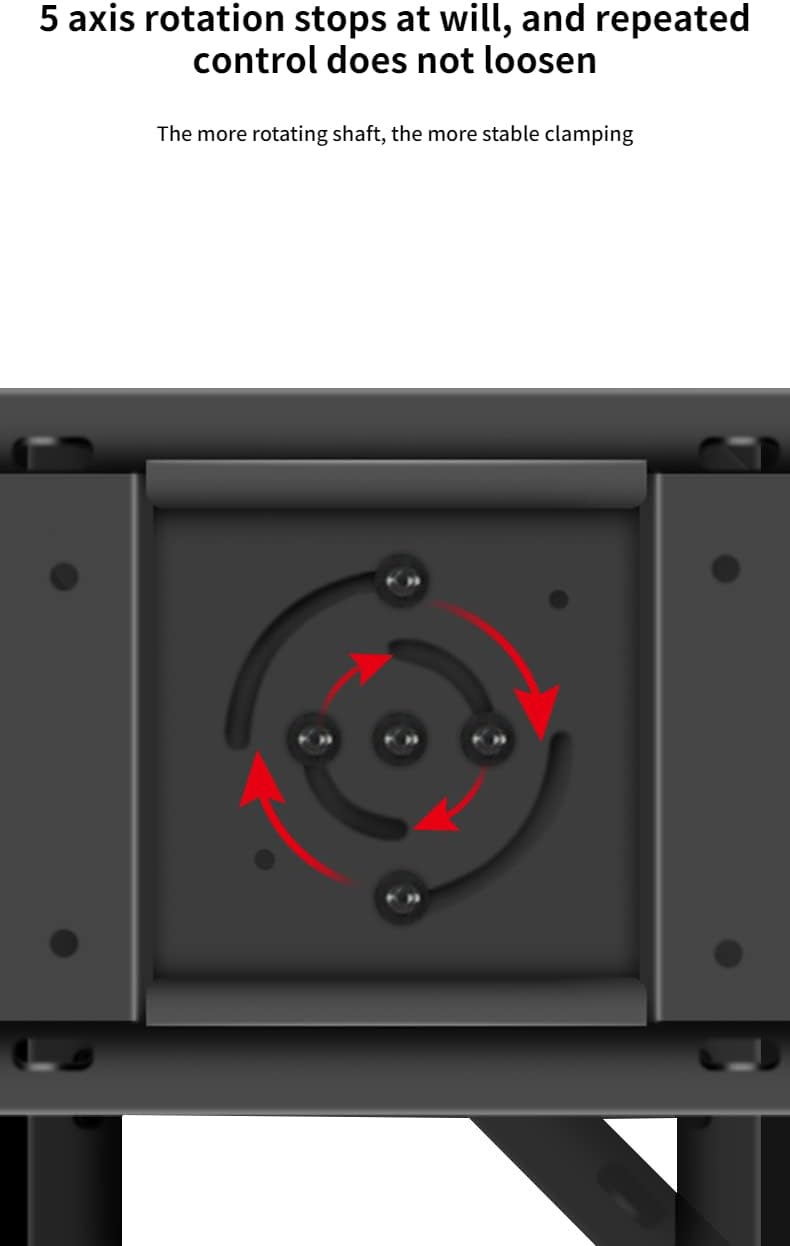 Nbgys Portable Tv Stand On Wheels - Rolling Tv Stand for 32-60 Inch Tvs with 400x400mm Vesa, Holds 82lbs, Mobile with Horizontal & Vertical Rotation