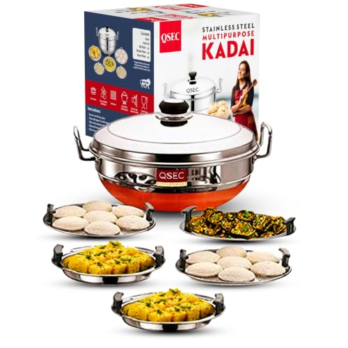 QSEC Multi Kadai Idli Cooker
