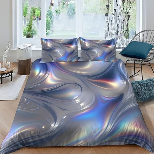 Ensemble d'impression 3D bleu argenté pour illuminer la chambre enfant