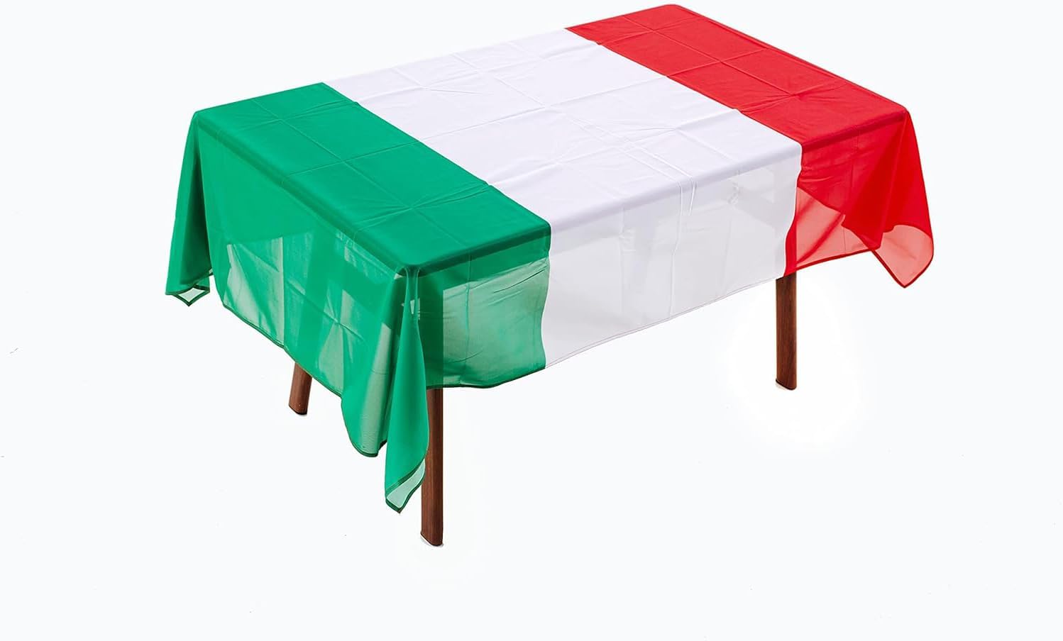 Italy Italian Flag Tablecloth,Rectangular Tablecloth Fade-Resistant Washable National Flag Tablecloth, Suitable for Kitchen Dining Family Gatherings and Outdoor Events,Home Decoration.