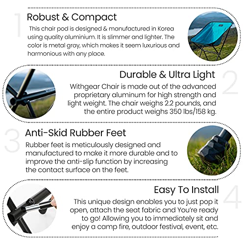 Image of Chair Pod Ultralight Portable Compact Chair