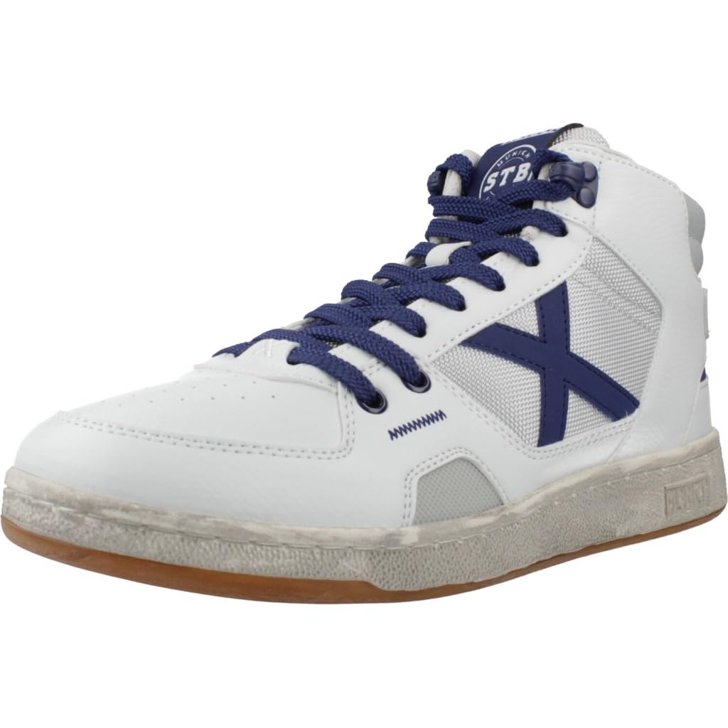 Munich Dome, Unisex Adult Sneakers, White, 46 EU, White, 11.5 UK