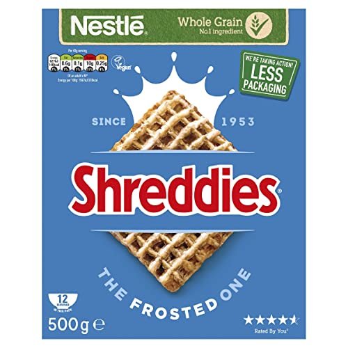 Nestlé Shreddies The Frosted One Cereal 500 g