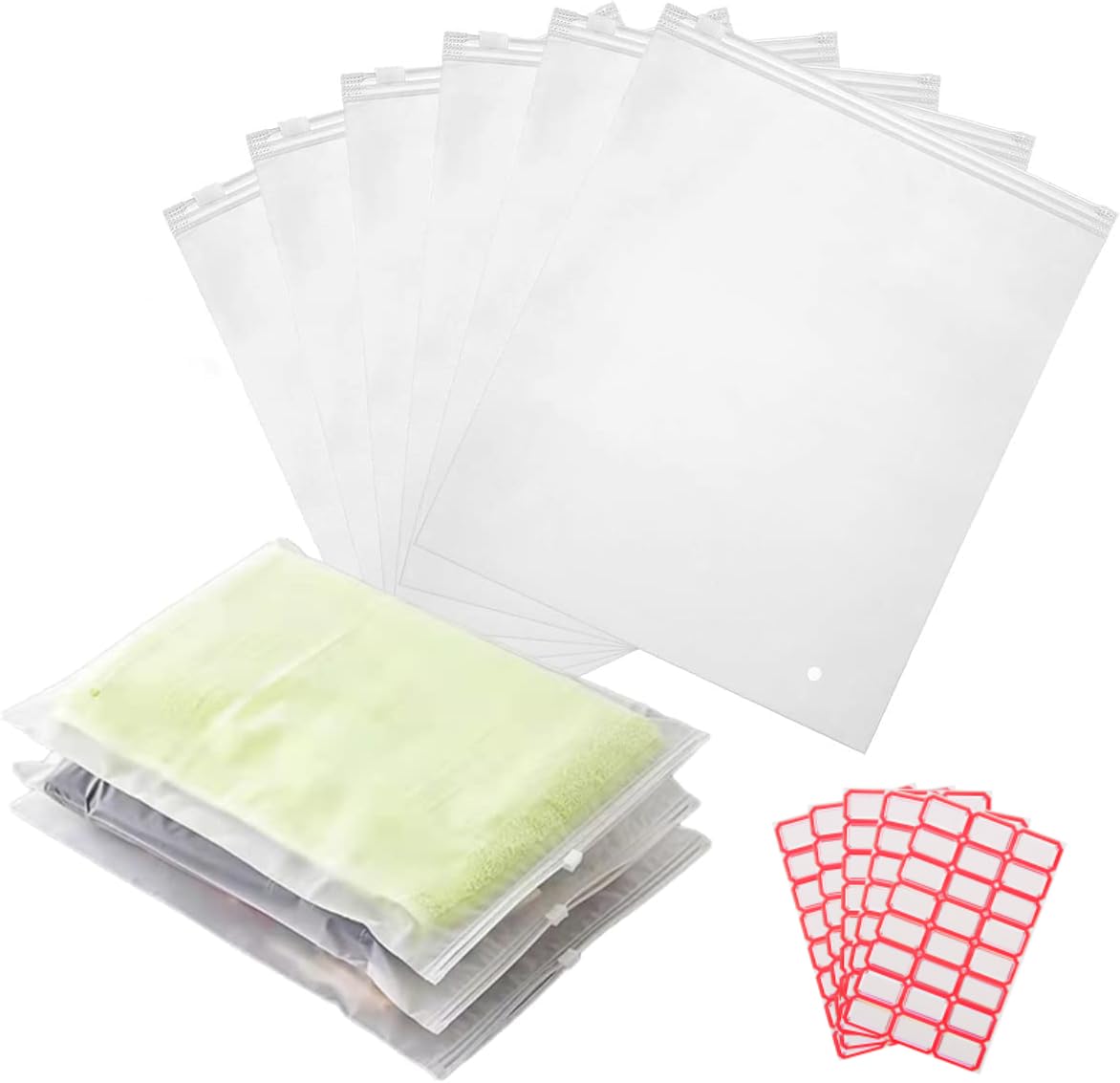 DOTUHAO 100Pcs Packaging Bags, 8