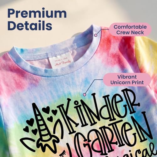 Image of First Day of Kindergarten Shirt First Day of School Gifts for Kids Kindergarten Shirts for Girls T-Shirt Top