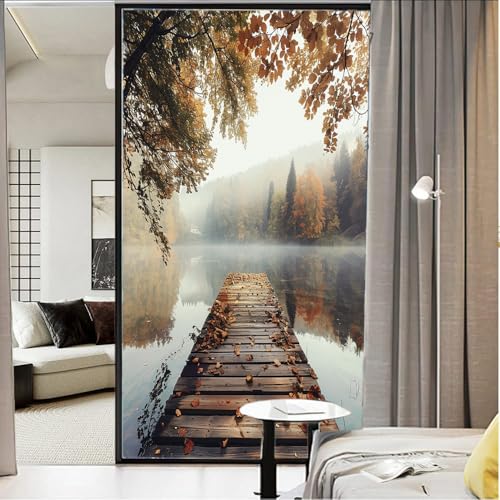 Vinilo Decorativo de Privacidad para Ventana 17.7 x 23.6 pulg miniatura 3