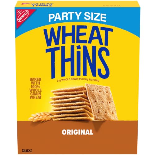 WHEAT THINS Original Snacks, Whole Grain...
