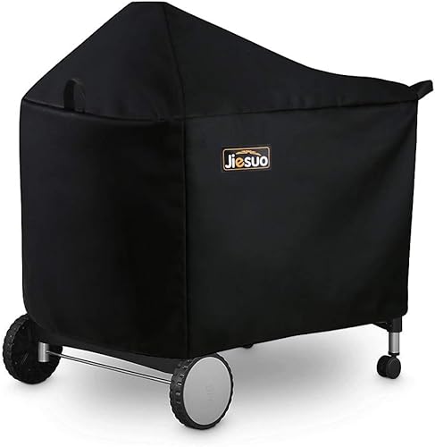 7152 - Funda para parrilla Weber Performer Deluxe Charcoal resistente al agua de 22 pulgadas para parrillas de carbón Weber Performer