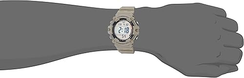 Miniatura 2 de Casio Illuminator AE1500WH Series Batería de 10 años Retroiluminación LED 5 alarmas Cronómetro de 1100 segundos Reloj digital para hombre