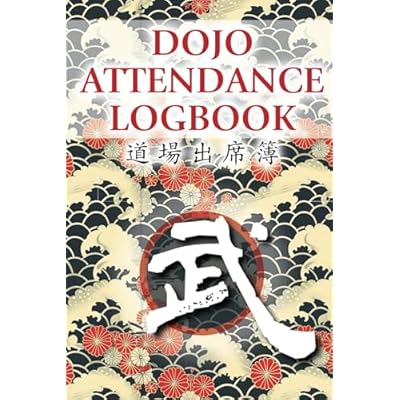Martial Arts Dojo Attendance Logbook