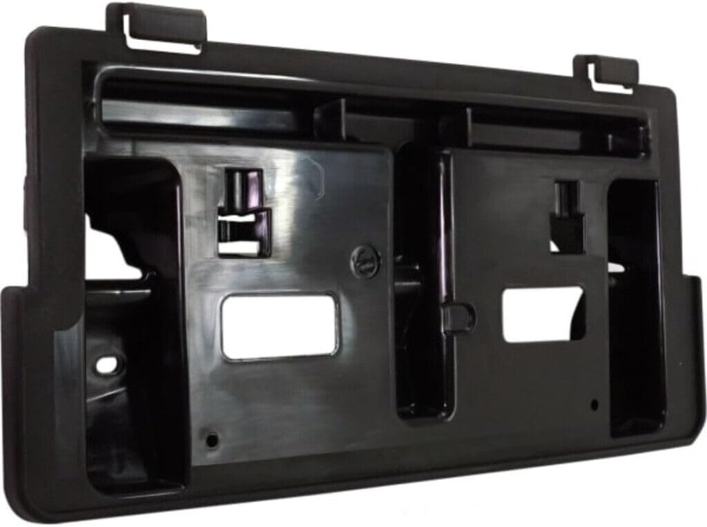 I-Match Auto Parts Front License Plate Frame Bracket Tag Holder Black Textured PP Plastic for 2016-2023 Mazda CX9 TK4850170 MA1068119