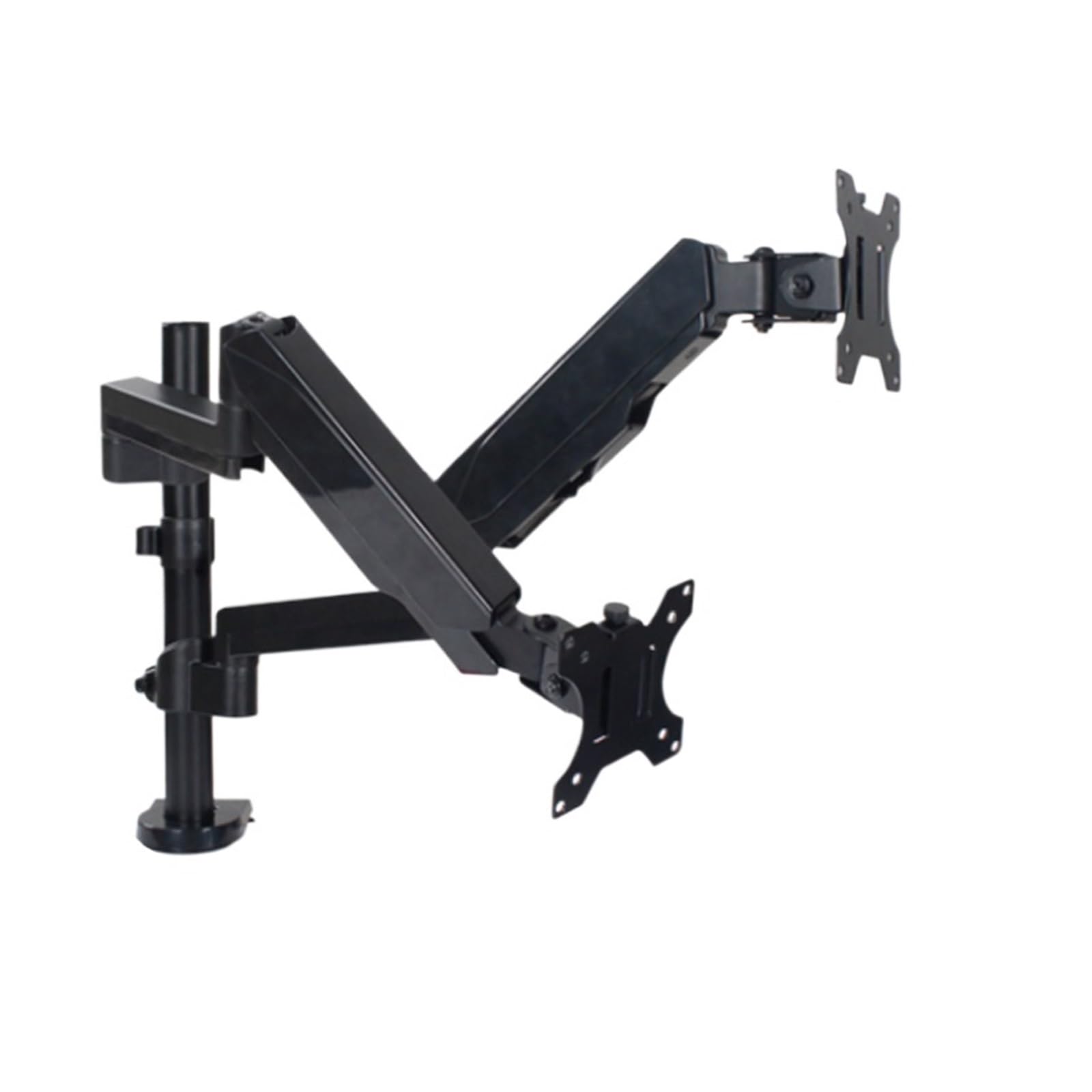 TKJfdTY Computer Heightened Dual-Screen Monitor Stand Desktop Up And Down Lifting Base Telescopic Rotating Desktop Elevated Stand