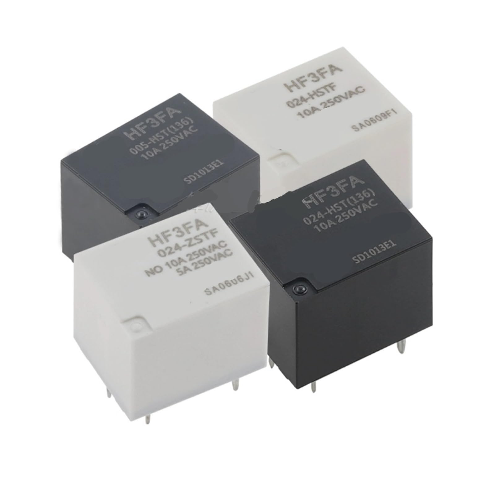 Relais HF3FA T73 12V à haute isolation pour commutation de puissance