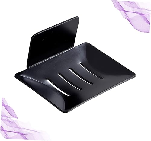 Miniatura 2 de Jabonera para baño, soporte para jabonera, jabonera sin perforación, cesta de drenaje sin perforación, jabonera