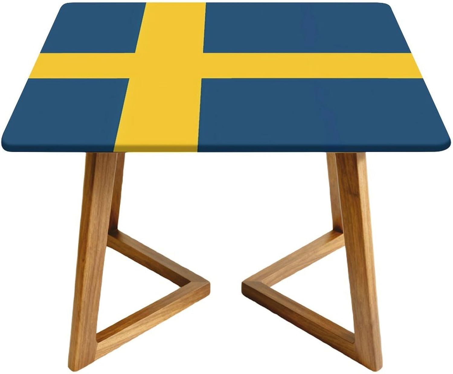 Swedish Flag Square Tablecloth Print Table Cloths Table Cover Wedding Party Holiday Decor