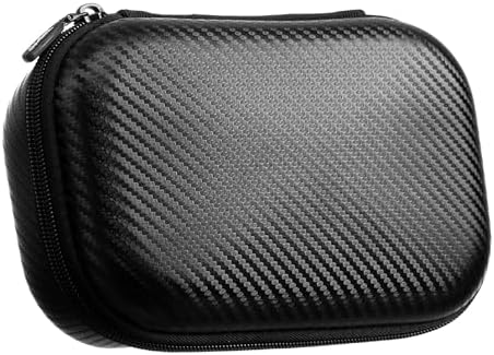ZIPIT Black Carbon Pencil Case, Durable Pencil Box Storage and Cable Holder