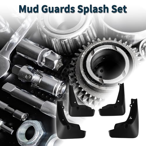 Image of Mud Flaps Splash Guards for Volkswagen Viloran 2020-2021 W /Mount Accessories Mud Guards Front and Rear 1 Set