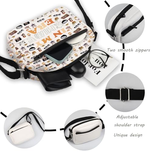 TGBJE Anime Character Crossbody Purses Bag Anime Merchandise Anime Themed Gift In My Anime Era Messenger Bags For Anime Lover3