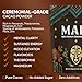 Maia Ceremonial Cacao, with Flavanol, Theobromine, Magnesium and Natural Flavonoids Blend, Supports Circulation, Arterial Health & Cardiovascular Wellness Zero Sugar 100% Pure and Natural