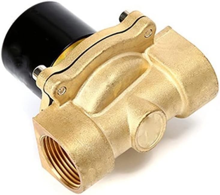 Électrovanne électrique N/C vanne pneumatique eau huile air DC 24V DN8 1/4 - 5