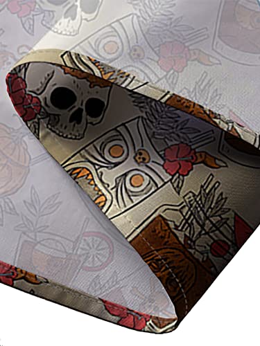 Tropical Shirts Button Down Holiday Casual Hawaiian Short Sleeve Men Loose Beach Shirts4