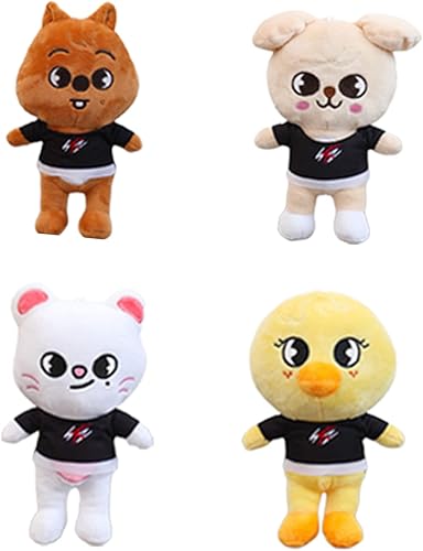 Vista 12 de Muñeco de peluche de 8 piezas, creativo juguete de peluche suave de dibujos animados, regalo para fanáticos, decoraciones de fiesta coleccionables