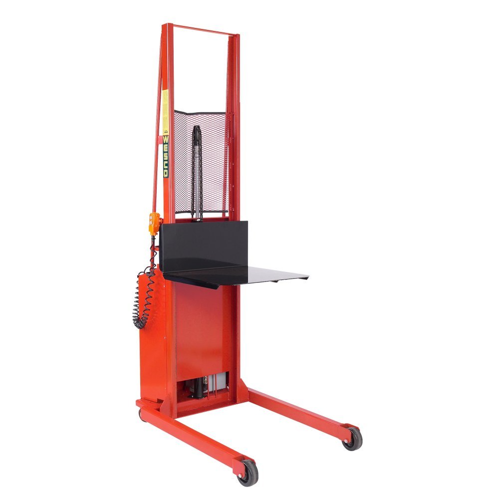 Lexco Power Lift Stackers With Optional Power Drive - 24X24" Platform - 5-3/4-80" Lift Height - Power Lift