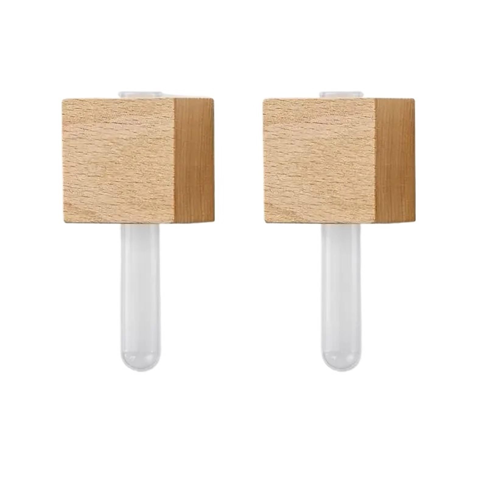 Wandvase Reagenzglas-Hydrokulturvase | Kühlschrank Home Decor Wohnzimmer Wand magnetische Vase(2pcs)