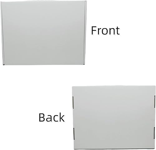 Miniatura 6 de Cajas de cartón pequeñas de 6 x 6 x 2 pulgadas, paquete de 100 cajas de correo corrugado para almacenamiento y envío (blanco)