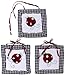 Red and White Ladybug Polka Dot Wall Hanging Accessories by Sweet Jojo Designs