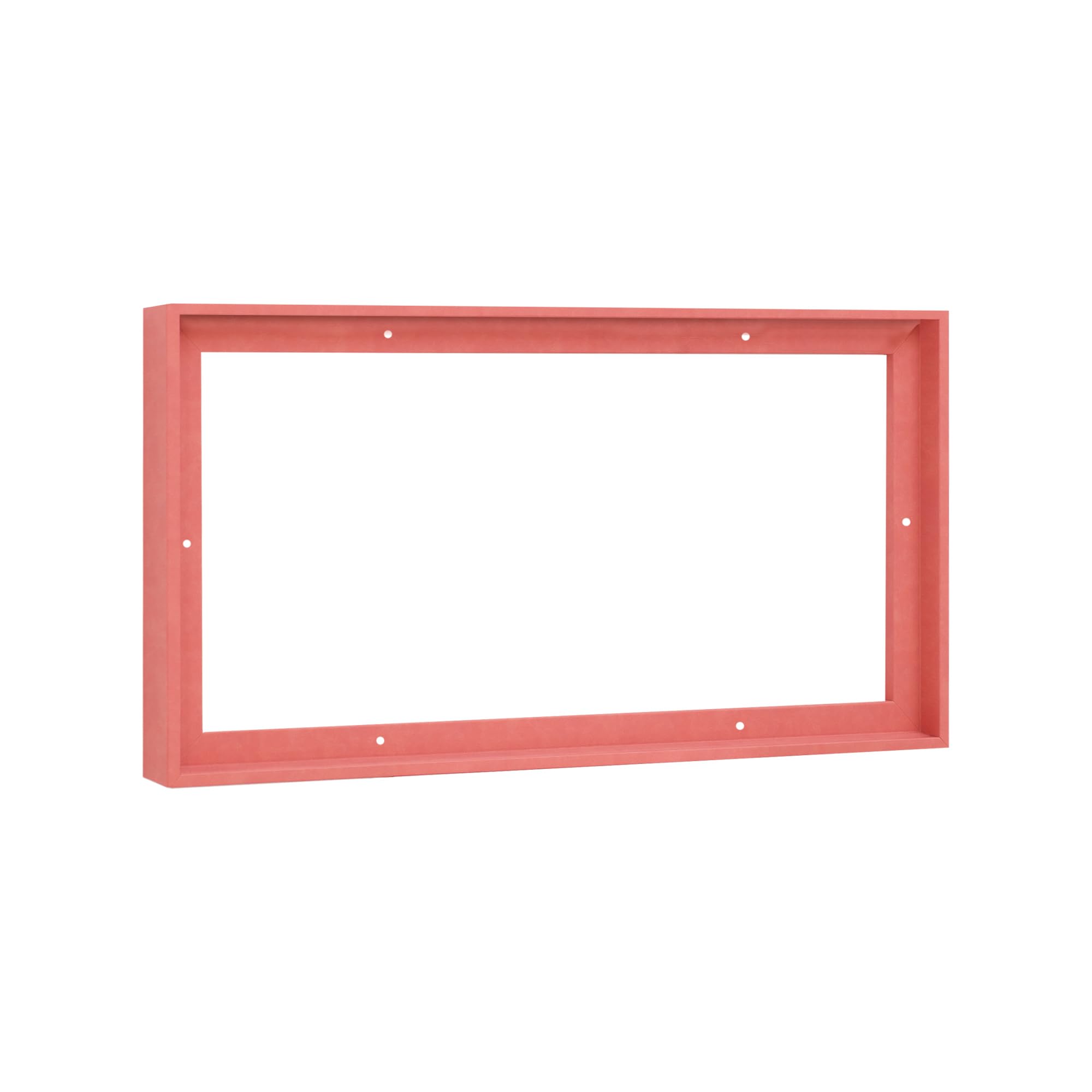 Pixy Canvas 16x18 Floater Frame for 1-1/2 (1.5) inch Deep Canvas Paintings/Canvas Prints/Wood Canvas Panels/Wall Art/Wall Decor/Home Decor/Artwork (Pastel Red/Pink, 16 x 18 inch, Landscape) — image 1
