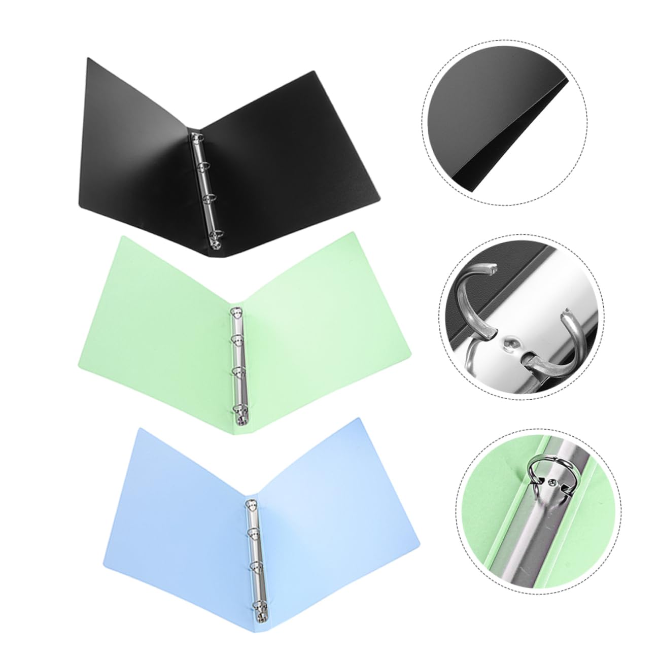 TEHAUX 3pezzi Cartellina Multi- Organizer Per Documenti e Spartiti Design e Portatile Colori Per e Scuola