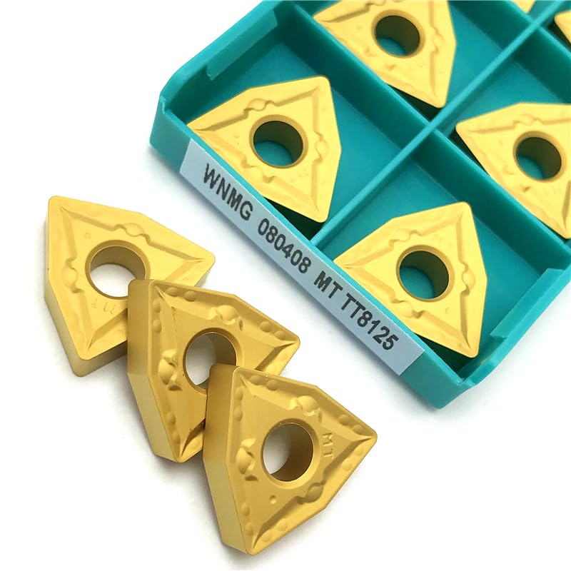 10 piezas insertos carburo para tornear acero CNC miniatura 4