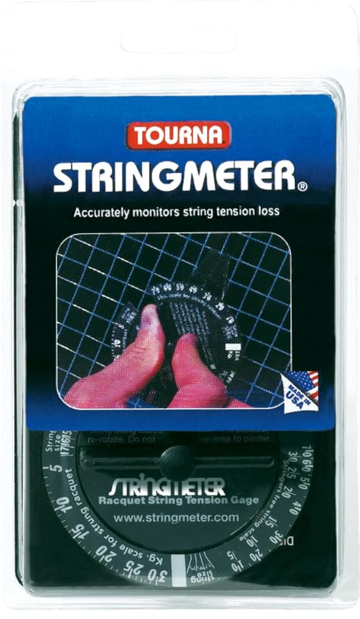 String Meter for Tennis Rackets